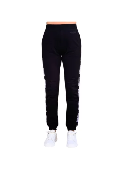 Spodnie Moschino czarne