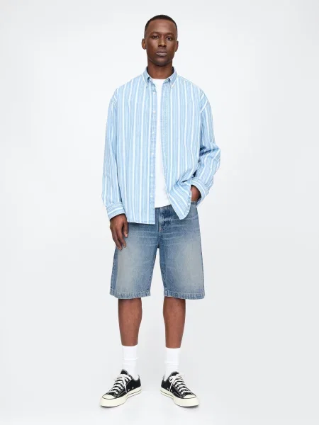 Džínové šortky Gap modré