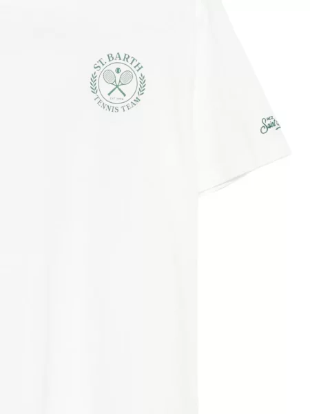 Tricou Mc2 Saint Barth cu imagine alb