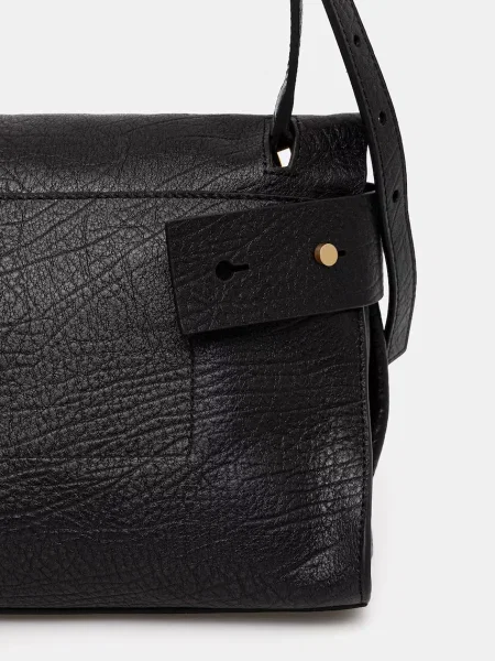 Кожаная сумка Allsaints