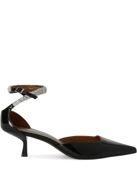 Pantofi cu toc Giuseppe Zanotti de cristal negru
