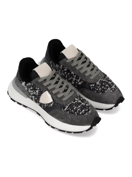 Buty do biegania Philippe Model zamszowe do biegania czarne