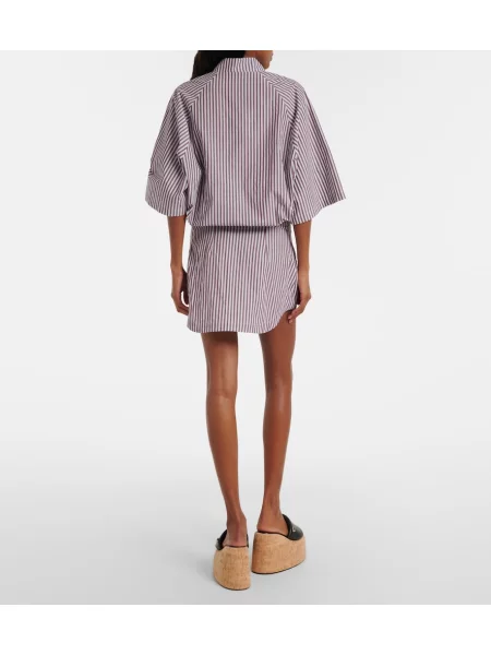 Rochie The Attico cu dungi bordo