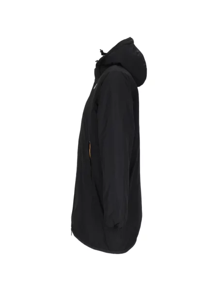 Palton K-way cu glugă negru