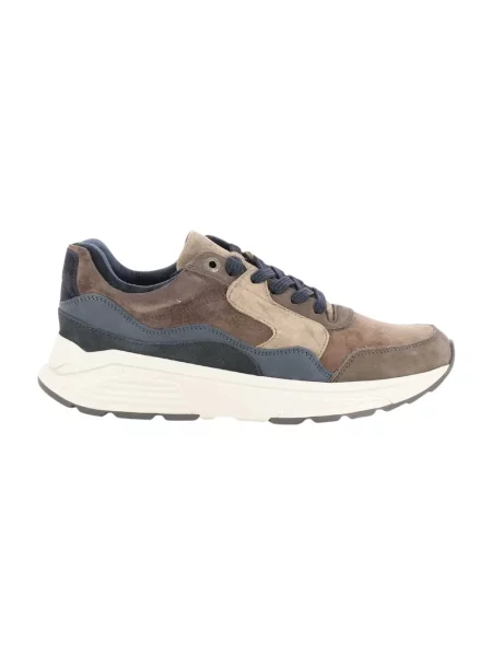 Sneakersy Xsensible skórzane brązowe