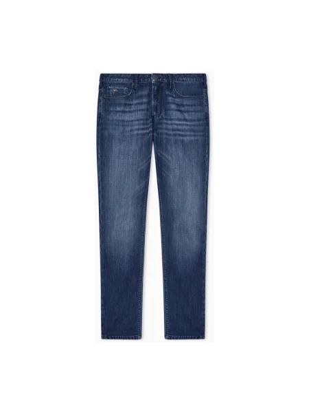 Jeansy Emporio Armani niebieskie