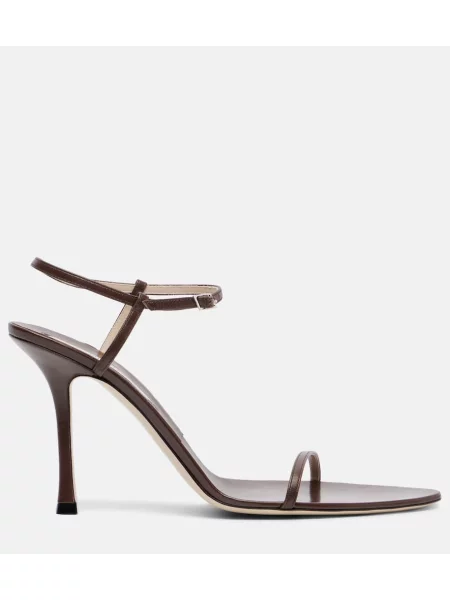 Sandale Christen din piele maro