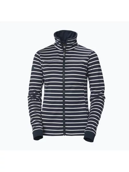 Bluza żeglarska Helly Hansen Crew Fleece navy stripe granatowy