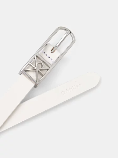 Calvin Klein pas usnjeni bela