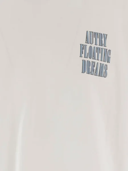 Tricou Autry scurt alb