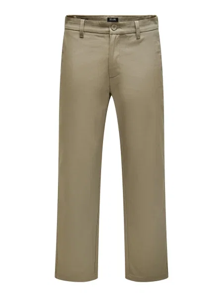 Only & Sons Pantaloni din Edge-Ed bej