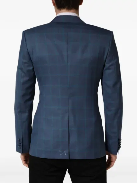 Dvouřadé sako Dolce & Gabbana modré