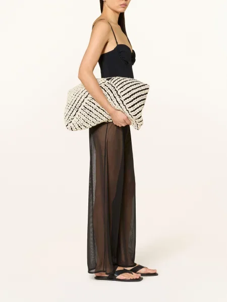 Calvin Klein Marlene Kalhoty Z Mesh černá