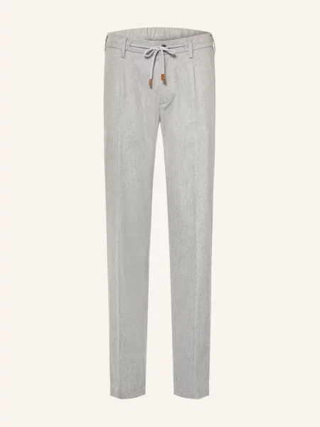 Eleventy Kalhoty Milano Extra Slim Fit světle šedá