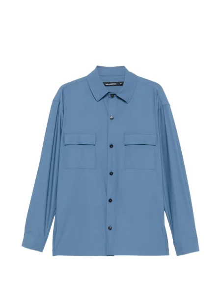 Риза Karl Lagerfeld синьо