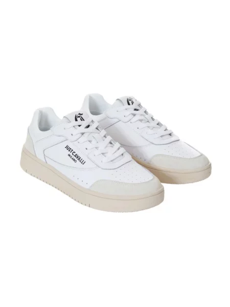 Sneakersy Just Cavalli białe