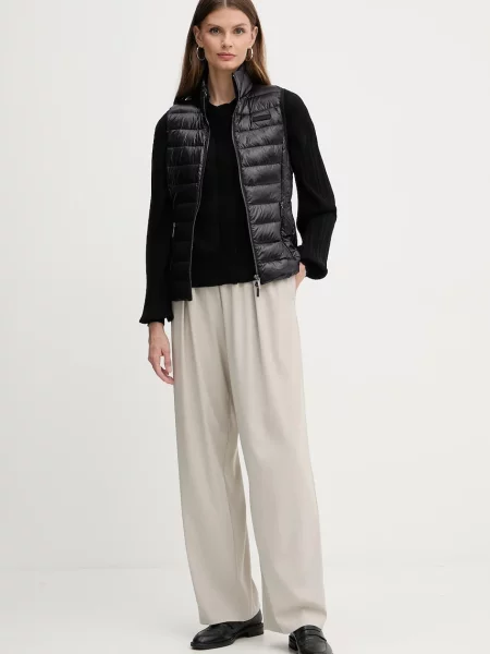 Armani Exchange bezrękawnik puchowy przejściowy czarny