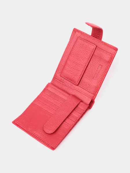 ST Leather Accessories Гаманець Шкіра червоний