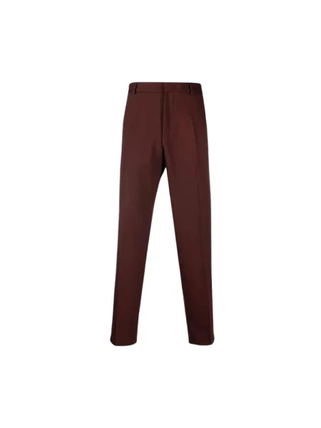 Spodnie Jil Sander czerwone