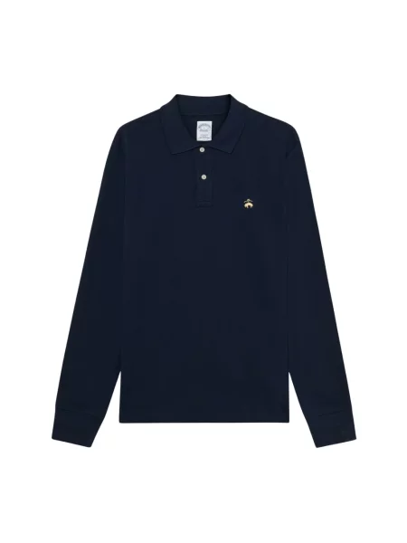 Koszulka polo Brooks Brothers z logo niebieska