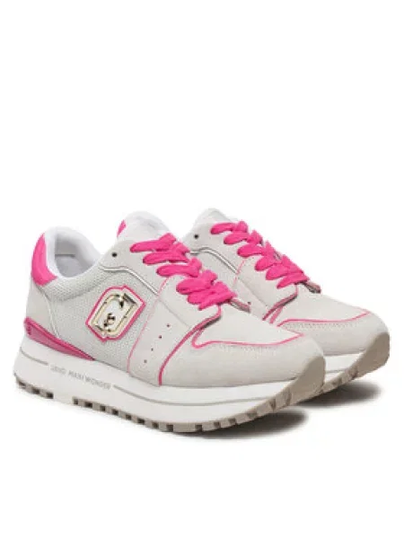 Liu Jo Sneakersy Maxi Wonder šedá