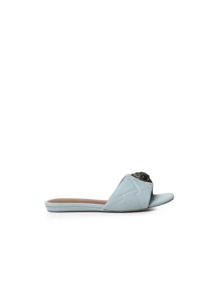 Klapki Kurt Geiger niebieskie
