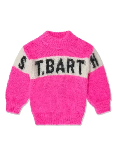 Sweter dziecięcy Mc2 Saint Barth różowy