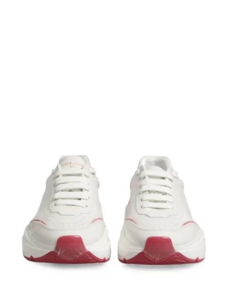 Sneakerși Dolce & Gabbana Daymaster din piele alb