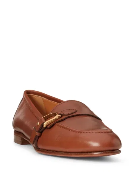 Pantofi loafer Ralph Lauren Collection din piele maro