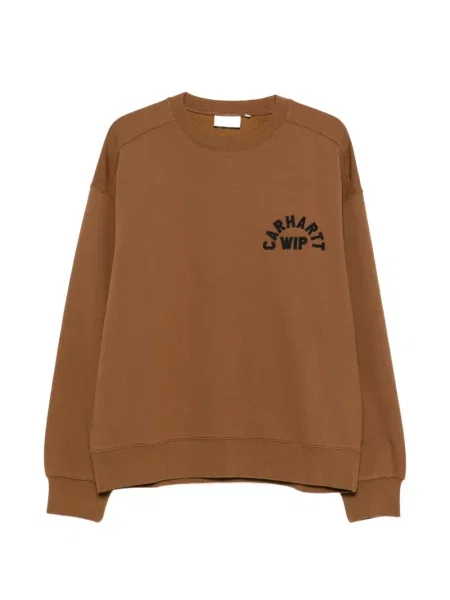 Hanorac Carhartt Wip cu autograf maro