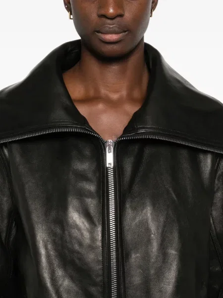 Geanta de piele Rick Owens negru