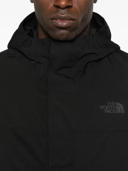 Palton The North Face cu glugă negru