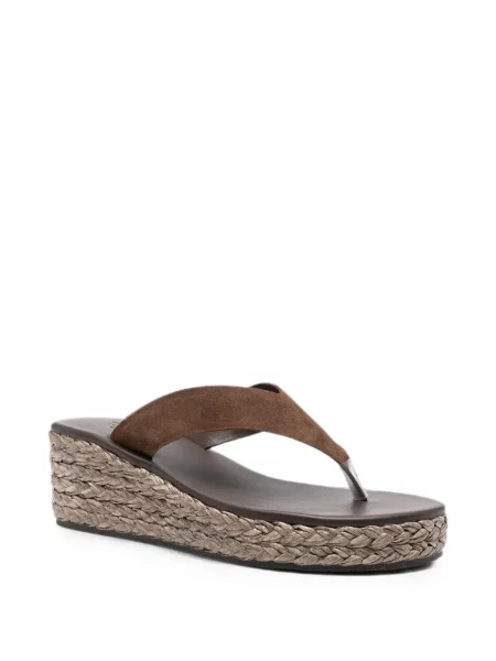 Sandale Ancient Greek Sandals cu pană maro