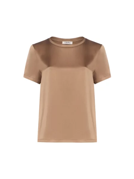 Koszulka Max Mara brązowa