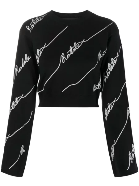 Cropp pulover Rotate negru