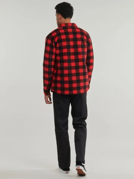Hanorac din fleece Volcom din fleece roșu