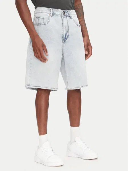 Volcom Szorty jeansowe Billow niebieski
