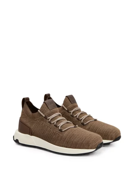 Sneakerși Tod's din piele maro