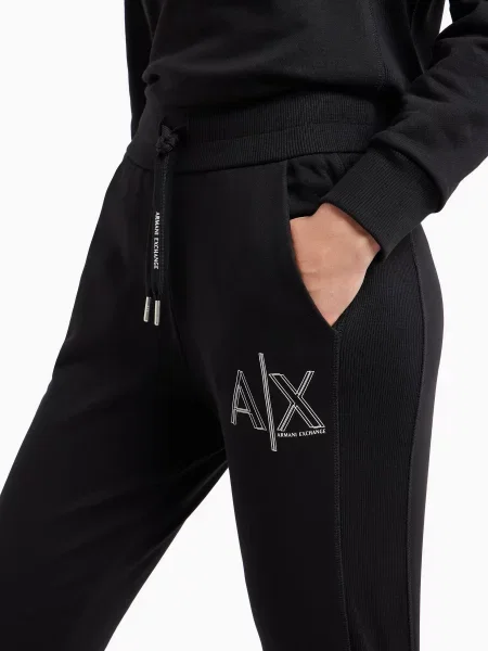 Спортивные штаны Armani Exchange черные