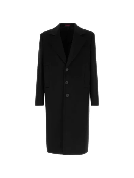 Palton Gucci cu un singur rând de nasturi negru