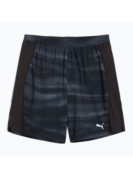 Мъжки къси панталони за бягане PUMA Run Velocity AOP 7" puma black черно