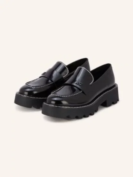 Marc Cain Mokasíny S Platformou black new černé