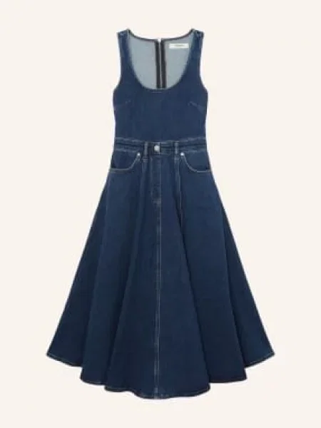 Reiss Sukienka Jeansowa Rosie blau