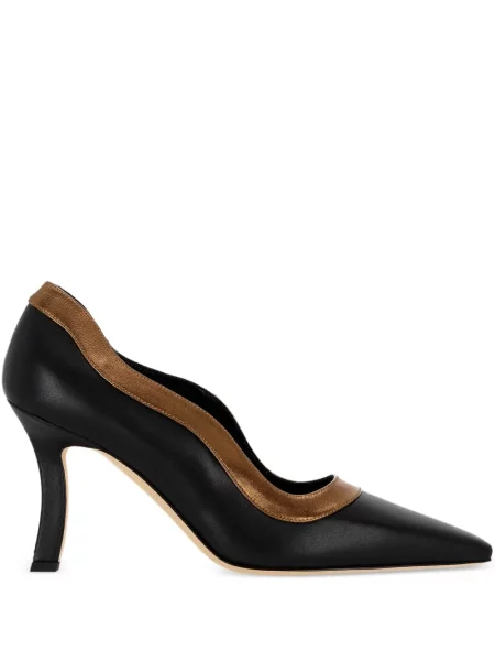 Pantofi cu toc Manolo Blahnik negru