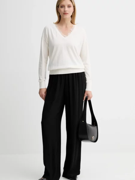 Светр з вовною BOSS Orange C_Fettuccini помаранчевий