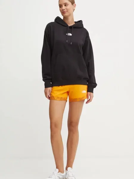 Hanorac cu glugă The North Face cu glugă negru