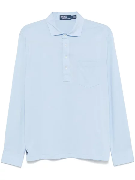 Fleece galléros pólóing Polo Ralph Lauren fekete