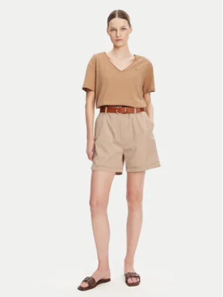 Tričko Tommy Hilfiger béžové