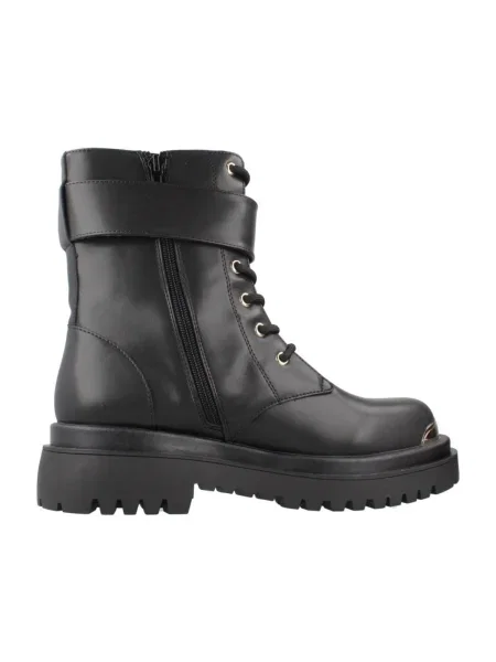 Just Cavalli botine cu plat negru