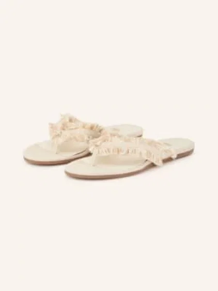 Jimmy Choo Prstové Ponožky Bay / světle hnědá béžová